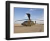 A UH-60 Black Hawk Helicopter at Camp Speicher, Iraq-null-Framed Photographic Print