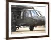 A UH-60 Black Hawk Taxis Out for a Mission over Northern Iraq-null-Framed Photographic Print