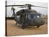 A UH-60L Black Hawk with Twin M240G Machine Guns-null-Stretched Canvas