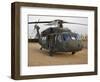 A UH-60L Black Hawk with Twin M240G Machine Guns-null-Framed Photographic Print