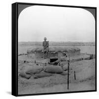 A Unique Sand Blockhouse, South-West Africa, World War I, C1915-null-Framed Stretched Canvas