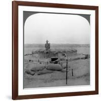 A Unique Sand Blockhouse, South-West Africa, World War I, C1915-null-Framed Photographic Print