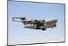 A United Arab Emirates Air Force C-17A Globemaster Iii Prepares for Landing-Stocktrek Images-Mounted Photographic Print