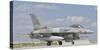 A United Arab Emirates Air Force F-16 Block 52+ Taxiing-Stocktrek Images-Stretched Canvas