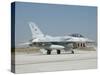 A United Arab Emirates Air Force F-16E Block 60 at Konya Air Base-Stocktrek Images-Stretched Canvas