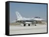 A United Arab Emirates Air Force F-16E Block 60 at Konya Air Base-Stocktrek Images-Framed Stretched Canvas