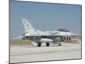 A United Arab Emirates Air Force F-16E Block 60 at Konya Air Base-Stocktrek Images-Mounted Photographic Print