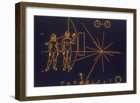 A Universal Message of Friendship, 1977-null-Framed Giclee Print