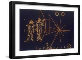 A Universal Message of Friendship, 1977-null-Framed Giclee Print