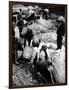 A Us Federal Agent Oversees the Destruction of Beer Kegs During the American Prohibition Era…-American Photographer-Framed Photographic Print