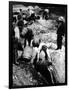 A Us Federal Agent Oversees the Destruction of Beer Kegs During the American Prohibition Era…-American Photographer-Framed Photographic Print