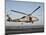 A US Navy SH-60F Seahawk Hovers Above the Flight Deck of USS Eisenhower-Stocktrek Images-Mounted Photographic Print