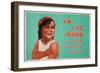 A Vaccinated Arm Does Not Hurt-null-Framed Art Print