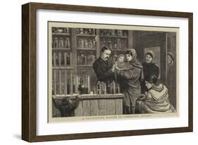 A Vaccination Station in Connaught, Ireland-John Charles Dollman-Framed Giclee Print