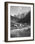 A Valley in Wolkenstein, Tyrol, C1900s-Wurthle & Sons-Framed Photographic Print