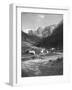 A Valley in Wolkenstein, Tyrol, C1900s-Wurthle & Sons-Framed Photographic Print