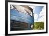 A Van on the Side of the Road in the Dutch Countryside North of Amsterdam, Netherlands-Carlo Acenas-Framed Photographic Print