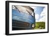 A Van on the Side of the Road in the Dutch Countryside North of Amsterdam, Netherlands-Carlo Acenas-Framed Photographic Print