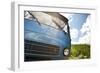 A Van on the Side of the Road in the Dutch Countryside North of Amsterdam, Netherlands-Carlo Acenas-Framed Photographic Print