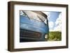 A Van on the Side of the Road in the Dutch Countryside North of Amsterdam, Netherlands-Carlo Acenas-Framed Photographic Print