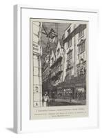 A Vanishing London Thoroughfare, Wych Street-Hugh Thomson-Framed Giclee Print