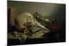 A Vanitas Still Life-Pieter Claesz-Mounted Giclee Print