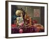 A Vanitas Still Life-Peeter Sion-Framed Giclee Print