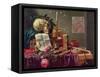 A Vanitas Still Life-Peeter Sion-Framed Stretched Canvas