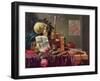 A Vanitas Still Life-Peeter Sion-Framed Giclee Print