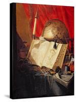 A Vanitas Still Life-Pieter De Ring-Stretched Canvas