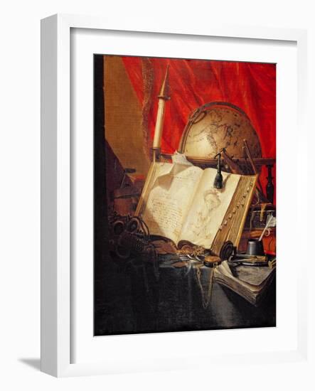 A Vanitas Still Life-Pieter De Ring-Framed Giclee Print