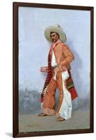 A Vaquero-Frederic Sackrider Remington-Framed Giclee Print