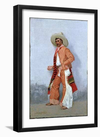 A Vaquero-Frederic Sackrider Remington-Framed Giclee Print