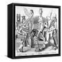 A Variety of Ancient Egyptian Idols-null-Framed Stretched Canvas