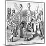 A Variety of Ancient Egyptian Idols-null-Mounted Art Print