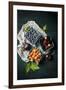 A Variety of Fresh Berries-Evangelia Kosmas-Framed Premium Photographic Print