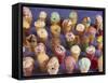 A Variety of Ice Cream Cones-Karen M^ Romanko-Framed Stretched Canvas