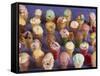 A Variety of Ice Cream Cones-Karen M^ Romanko-Framed Stretched Canvas