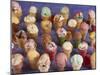 A Variety of Ice Cream Cones-Karen M^ Romanko-Mounted Premium Photographic Print