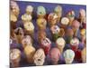 A Variety of Ice Cream Cones-Karen M^ Romanko-Mounted Photographic Print