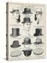 A Variety of Men's Hats-null-Stretched Canvas