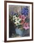 A Vase of Azaleas and Hyacinth-Charles Henry Slater-Framed Giclee Print