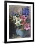 A Vase of Azaleas and Hyacinth-Charles Henry Slater-Framed Giclee Print