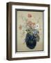 A Vase of Blue Flowers, C.1905-08-Odilon Redon-Framed Giclee Print