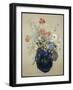 A Vase of Blue Flowers, C.1905-08-Odilon Redon-Framed Giclee Print