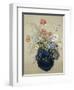 A Vase of Blue Flowers, circa 1905-08-Odilon Redon-Framed Giclee Print