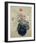 A Vase of Blue Flowers, circa 1905-08-Odilon Redon-Framed Giclee Print