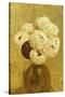 A Vase of Dahlias-Albert Joseph Moore-Stretched Canvas