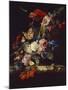 A Vase of Flowers, 1663-Willem van Aelst-Mounted Giclee Print