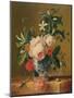 A Vase of Flowers, 1729-Michiel van Huysum-Mounted Giclee Print